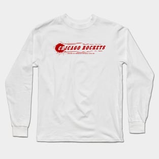 Defunct Chicago Rockets Football 1946 Long Sleeve T-Shirt